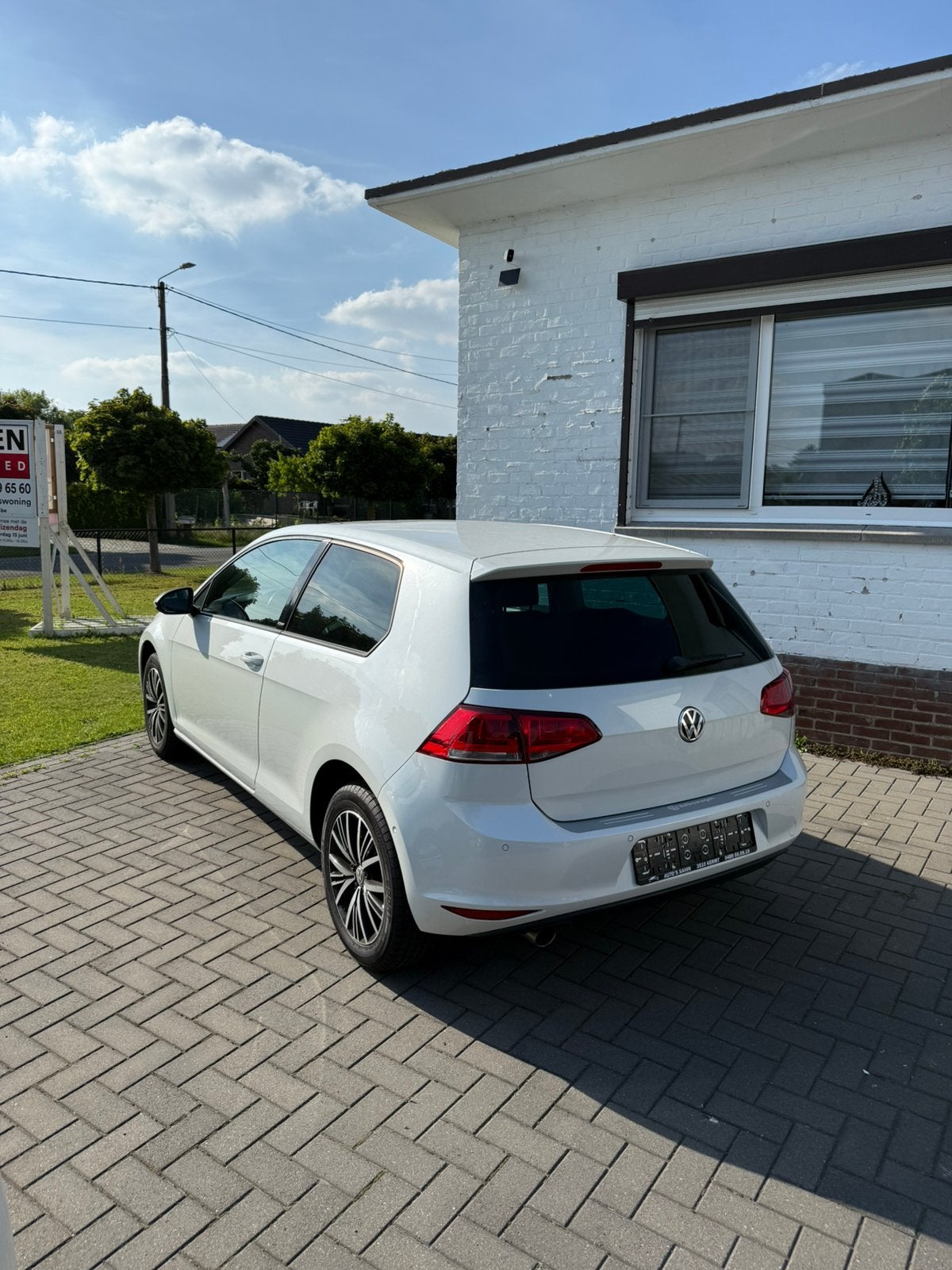 Golf7 bj 2016 1.2 benzine 145000km zo me export vaste prijs, Bedrijf, Benzine, Te koop