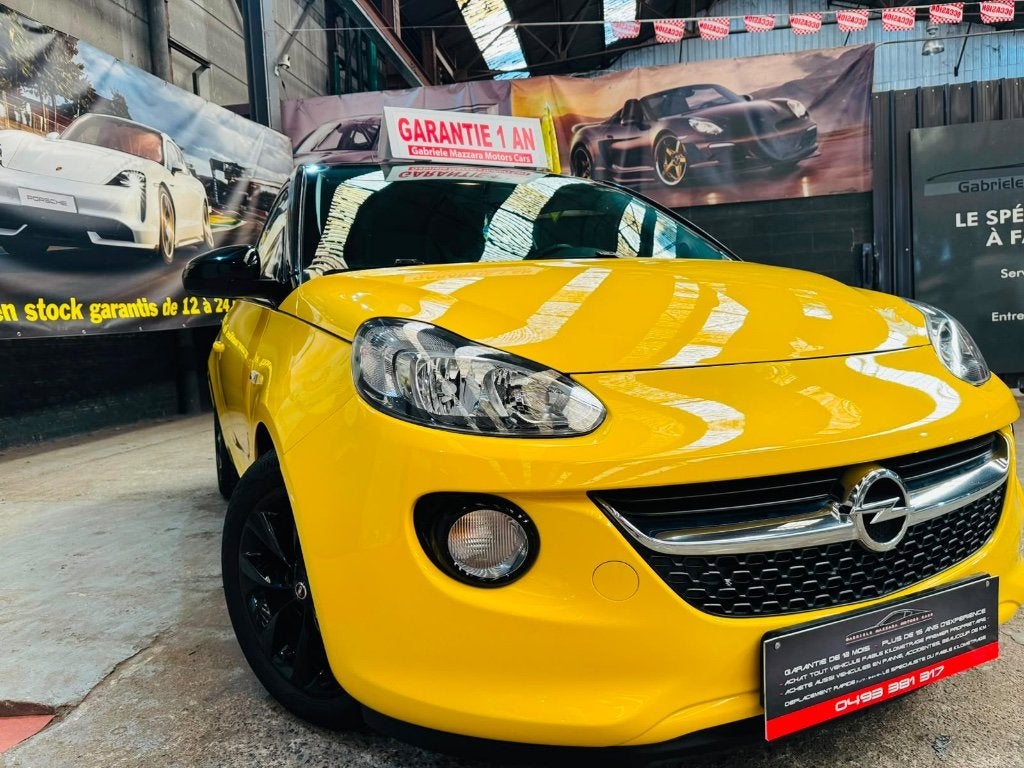 Opel Adam 1.4i Black Edition Airco J.A V.C, Entreprise, Boîte manuelle, Entretenue par le concessionnaire, 3 portes