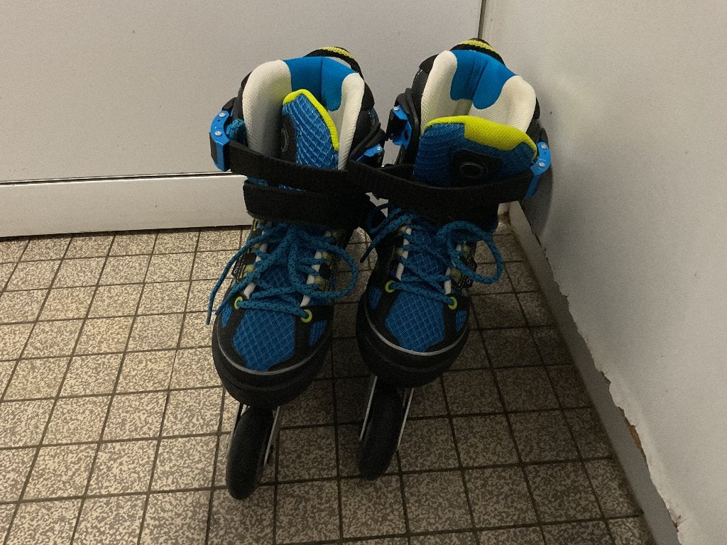 Rolschaatsen, Sport en Fitness, Skeelers, Gebruikt, Kinderen, Inline skates 4 wielen, Ophalen