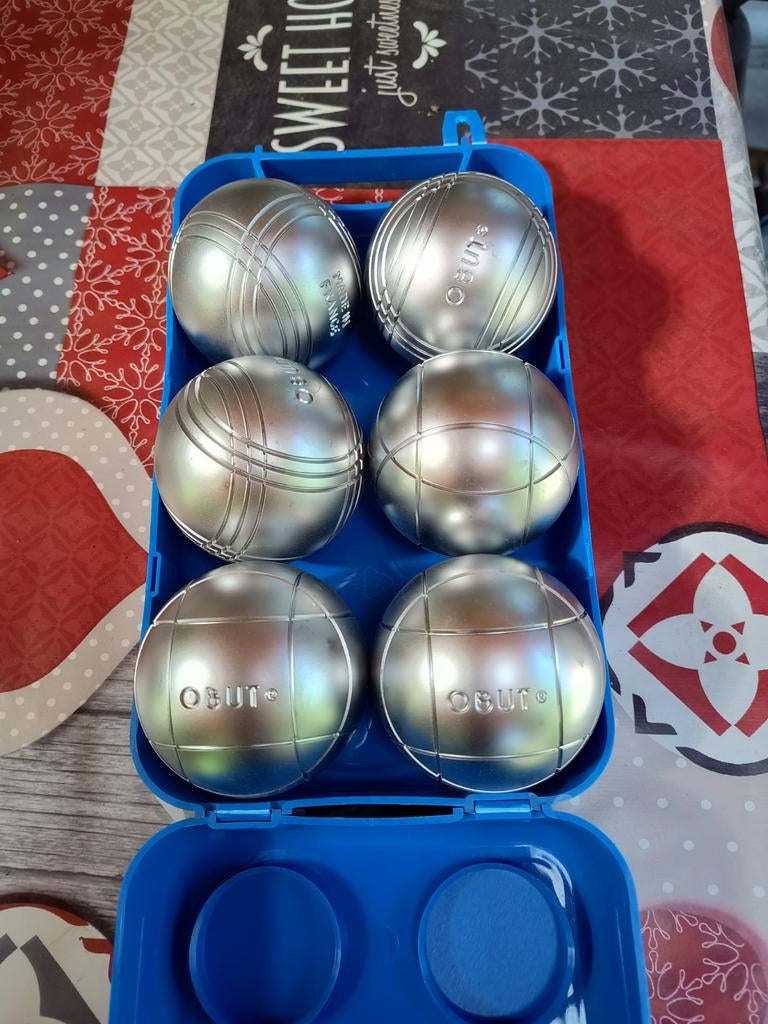 Nieuwe petanqueballen obut, Sport en Fitness, Bowlen, Bal