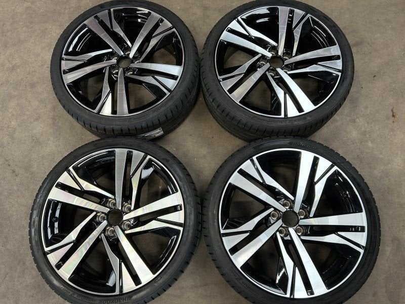19 inch originele velgen + zomerbanden Peugeot 308, Neuf, Pneus et Jantes, Véhicule de tourisme, Pneus été