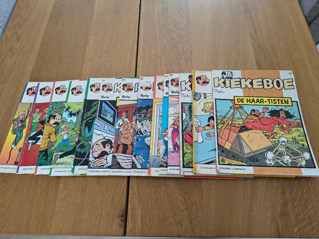 Kiekeboe strips, Boeken, Stripverhalen, Ophalen of Verzenden, Gelezen