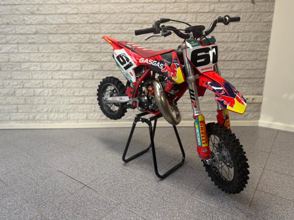 Zeer nette GasGas MC50 2023 – 57 uur gelopen., Fietsen en Brommers, Minibikes, Midibikes en Pitbikes, Zo goed als nieuw, Ophalen