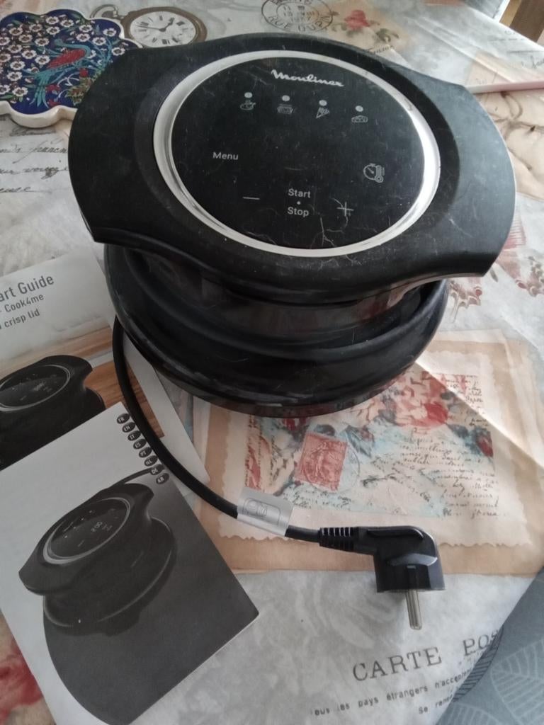 Extra crisp Moulinex. Accessoire à poser sur Cookeo 6 litres, Enlèvement ou Envoi, Comme neuf
