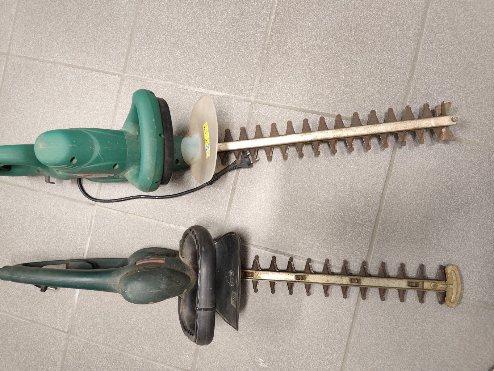 heggenscharen, Tuin en Terras, Ophalen, Gebruikt, Elektrisch, Metabo en top craft