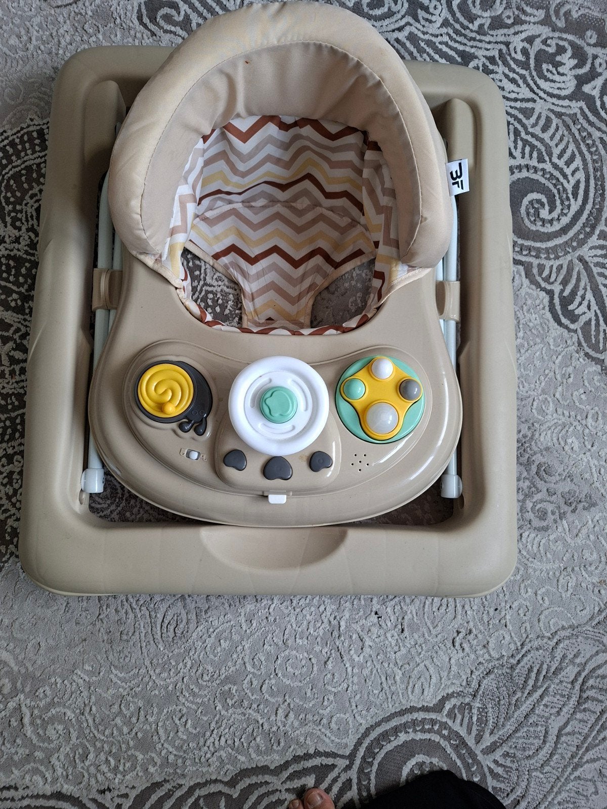 Baby park en loopstoel, Ophalen