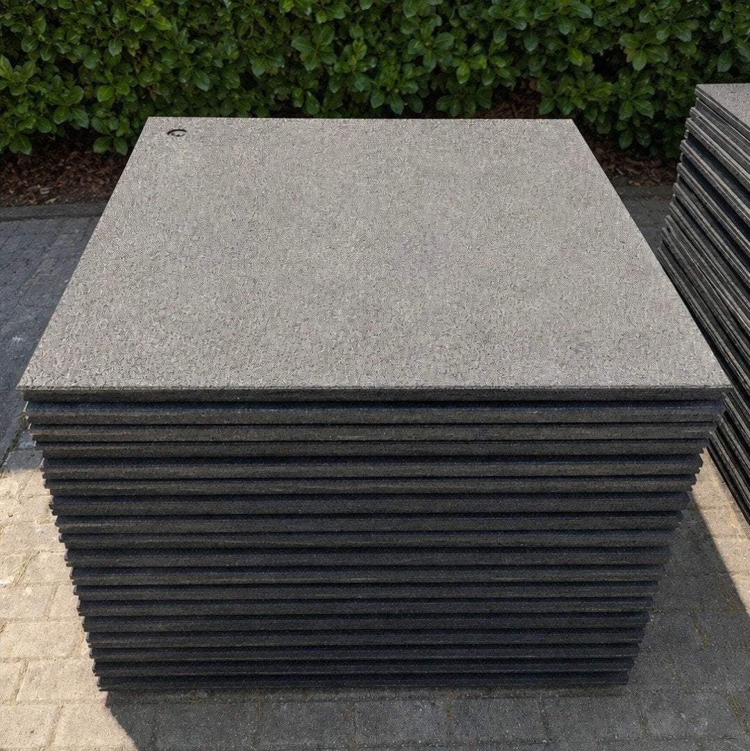 Professionele Rubberen Matten 100x100 cm (2cm dik), Sport en Fitness, Ophalen