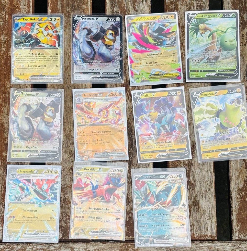 Lot de cartes Pokémon V et EX, Enlèvement ou Envoi, Neuf, Plusieurs cartes, Foil