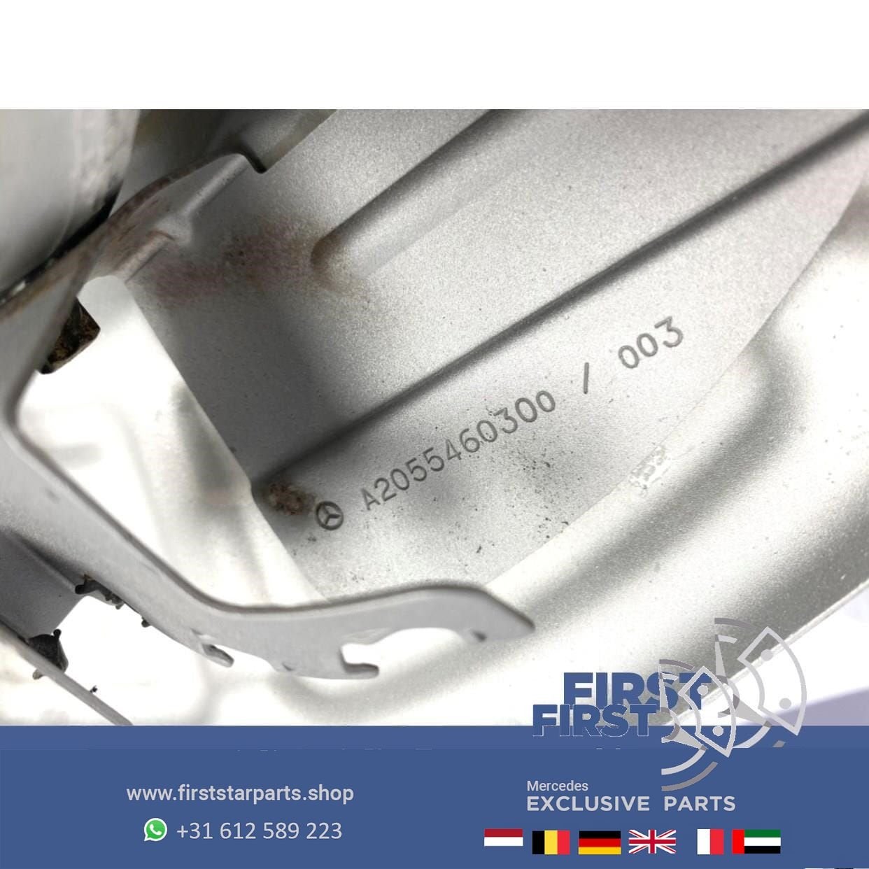 W205 C63s AMG FUSEE WIELLAGER RECHTS ACHTER C KLASSE 63 2014, Gebruikt, -, Ophalen of Verzenden, -