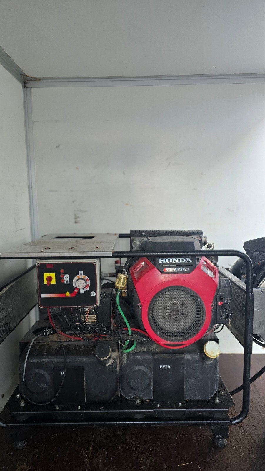 Professionele Warmwater Hogedrukreiniger Honda GX690 batteri, Ophalen, Gebruikt, Overige typen