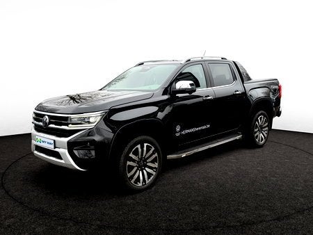 Volkswagen Amarok Double Cab Aventura 3.0l TDI 177kW / 240pk, Auto's, Automaat, Zwart, Adaptive Cruise Control, Diesel