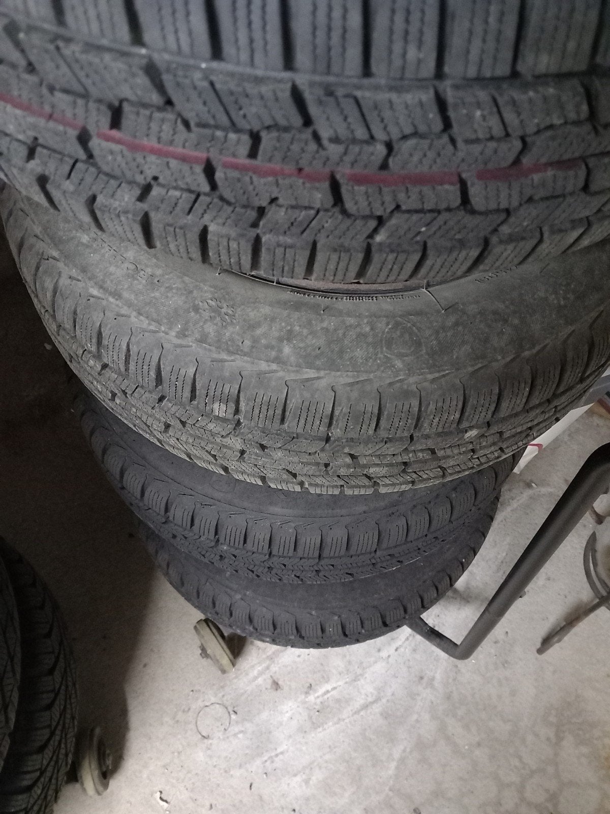 Firestone Winterbanden, Ophalen, 14 inch, Gebruikt, Winterbanden