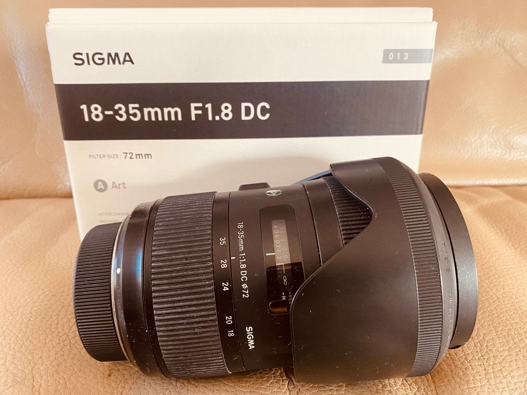Sigma ART 18-35 f1.8 NIKON mount, Enlèvement, Utilisé, Lentille standard, Zoom