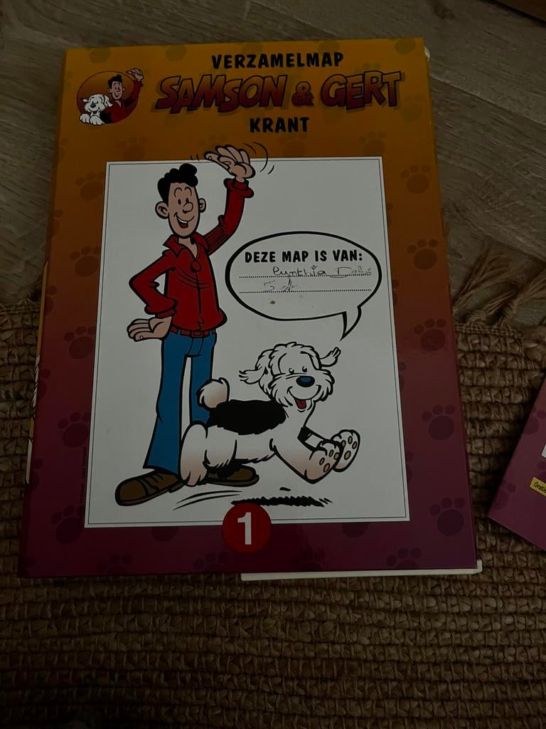 Verzamelmap Samson en Gert, Verzamelen, Ophalen, Zo goed als nieuw