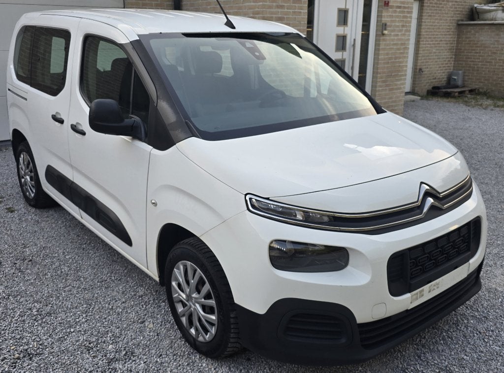 CITROËN BERLINGO 1.5 HDI MOD 2020 AIRCO/5 PLAATSEN/8.250 €, Auto's, 75 kW, Monovolume, Euro 6, Elektrische ramen