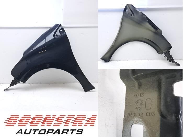 Aile avant gauche d'un Peugeot 208 (KTV), -, 3 mois de garantie, Utilisé, -