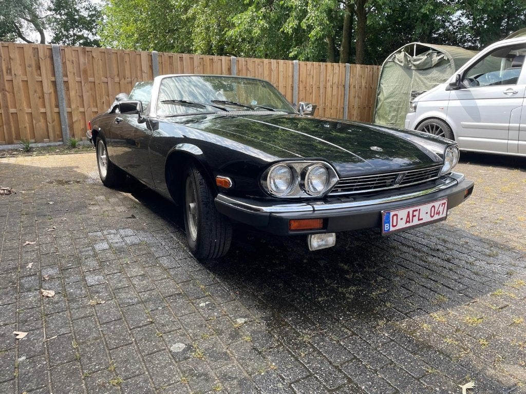 Zeldzame Oldtimer Cabrio, Auto's, Jaguar, Automaat, 215 kW, Achterwielaandrijving, Beige