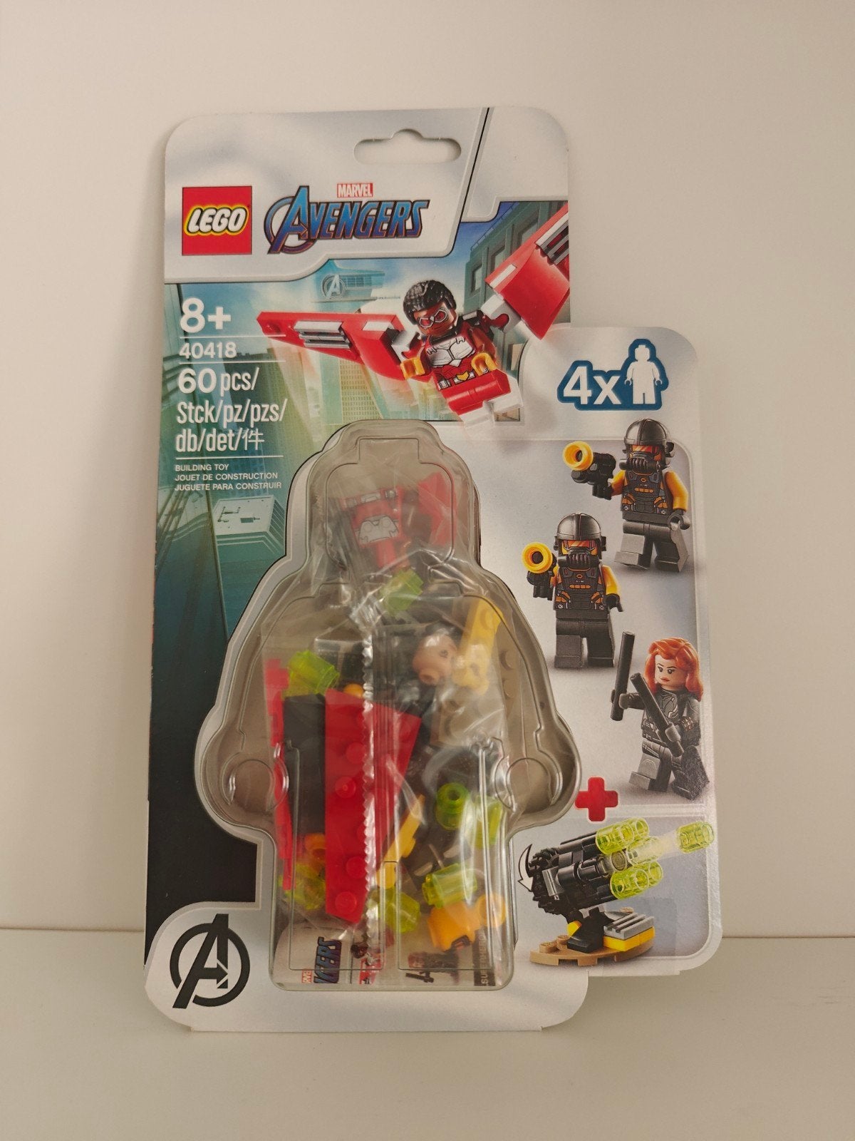 Lego 40418 - Falcon & Black Widow duoteam, Kinderen en Baby's, Lego, Nieuw, Ophalen of Verzenden, Minifiguren serie