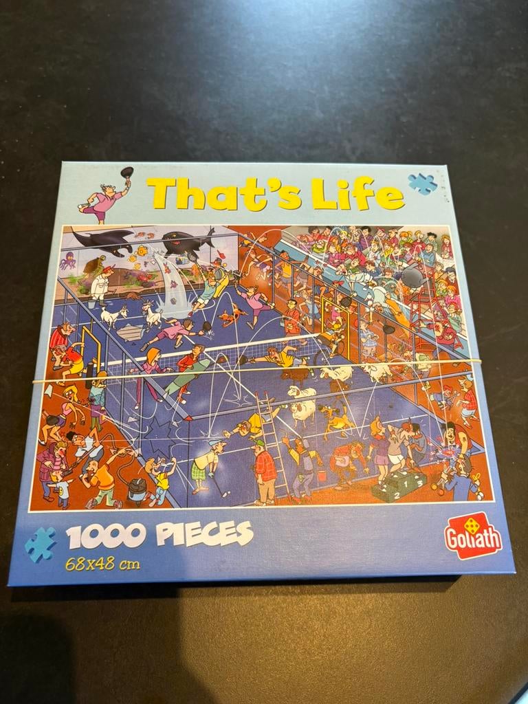 That’s life puzzel, Enlèvement, Neuf