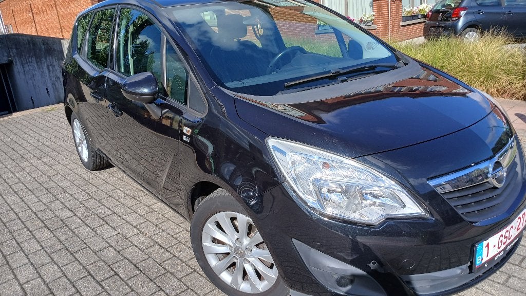 OPEL MERIVA 1.4 BENZ 2013 150TH EDITIE, Auto's, Opel, Voorwielaandrijving, 4 cilinders, Leder en Stof, Zwart