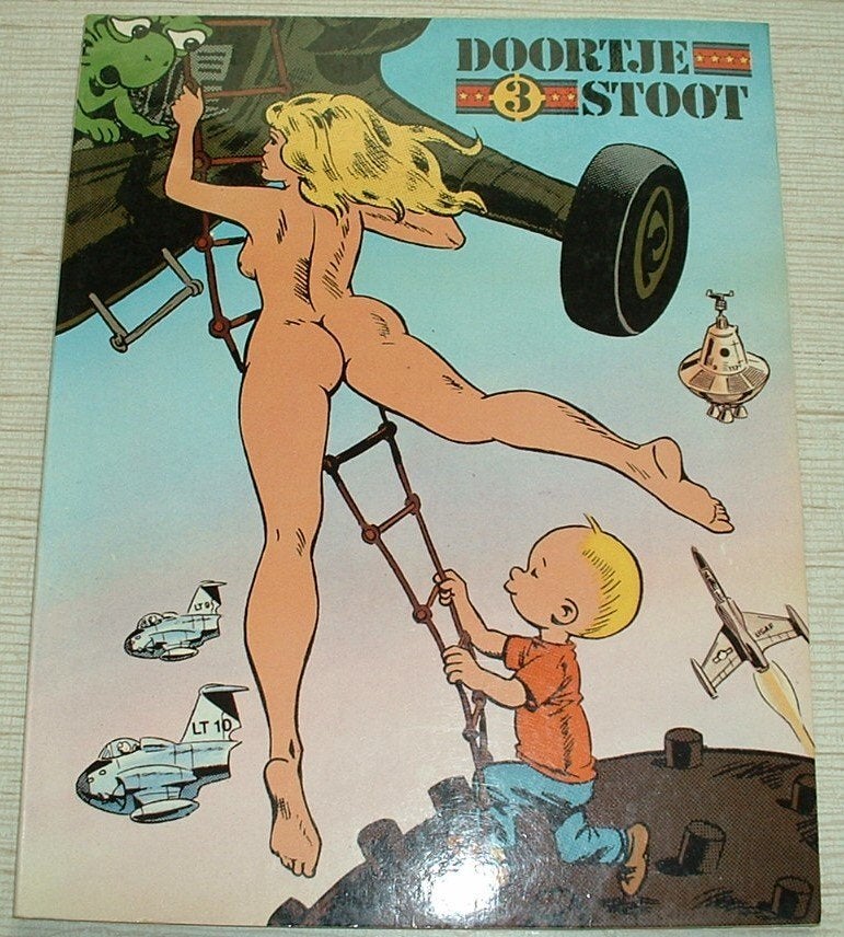 erotische strip doortje stoot nr 3, Boeken, Eén stripboek, Ophalen of Verzenden, Zo goed als nieuw, Wally Wood