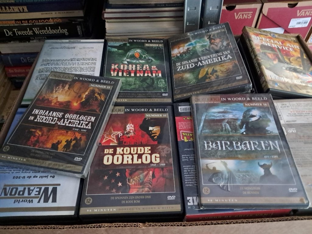 Oorlog dvds, Cd's en Dvd's, Dvd's | Documentaire en Educatief, Vanaf 12 jaar, Ophalen, Zo goed als nieuw, Oorlog of Misdaad