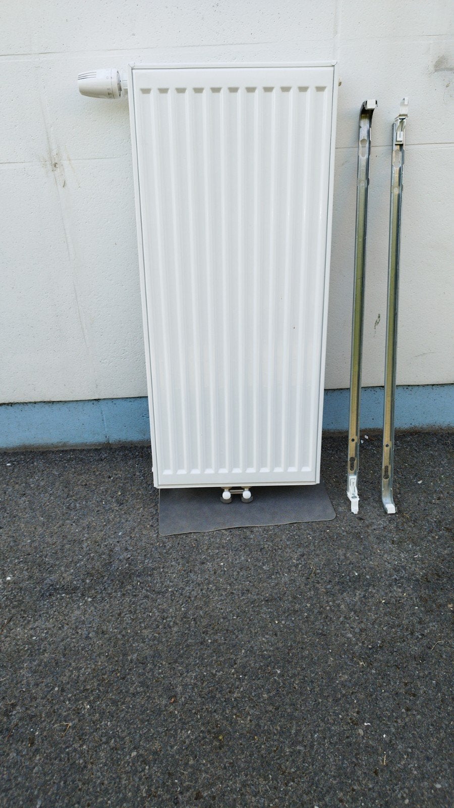 Paneel radiator, wit., Ophalen
