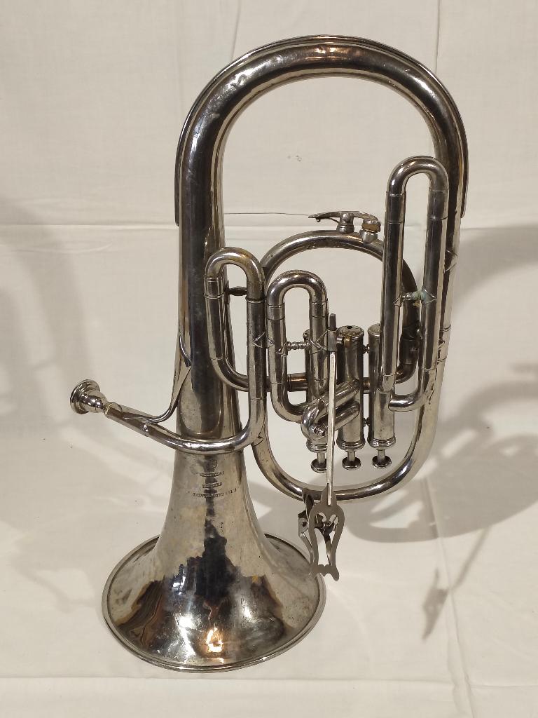 Euphonium – Envoi GRATUIT – F. Van Cauwelaert – 1880/1900., Muziek en Instrumenten, Blaasinstrumenten | Tuba's, Gebruikt, Euphonium of Tenortuba