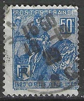 France 1929 - Yvert 257 - La libération d'Orléans (ST), Envoi, Affranchi