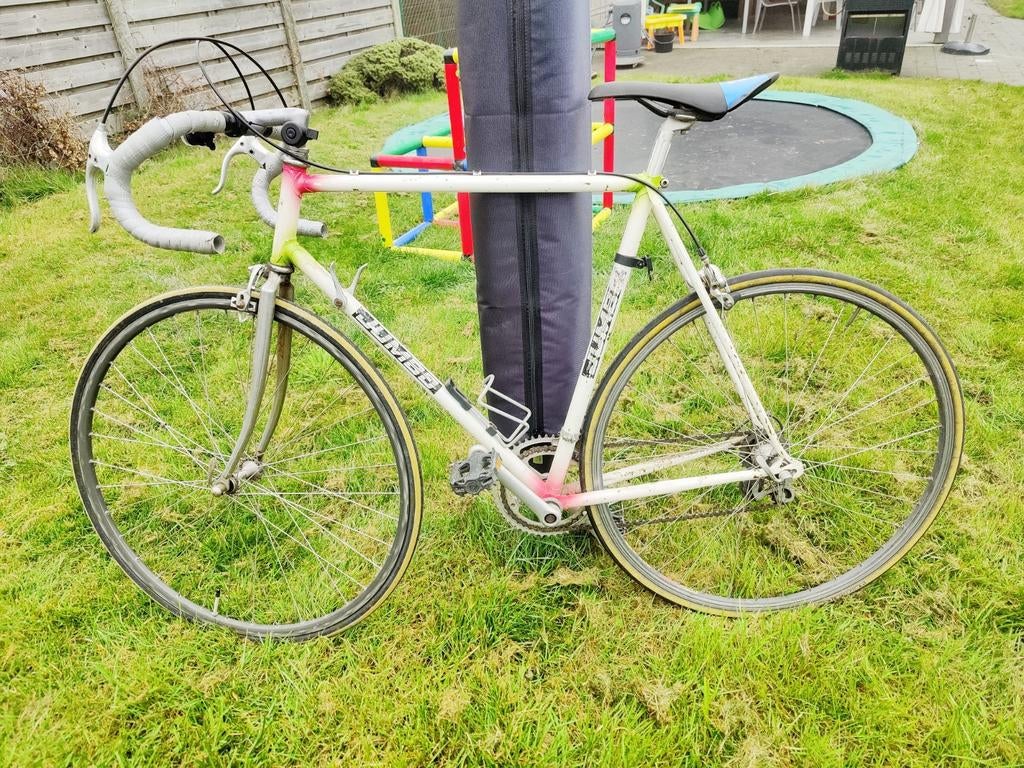 Oude racefiets, Ophalen