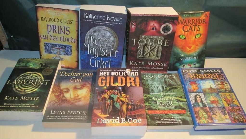 9 prima Fantasy Boeken, Ophalen of Verzenden, Zo goed als nieuw