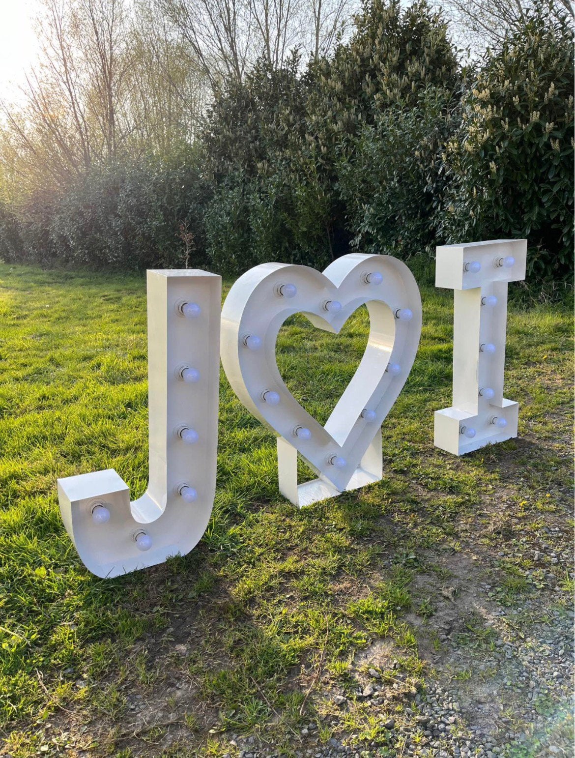 LED-lichtletters, Ophalen, Zo goed als nieuw
