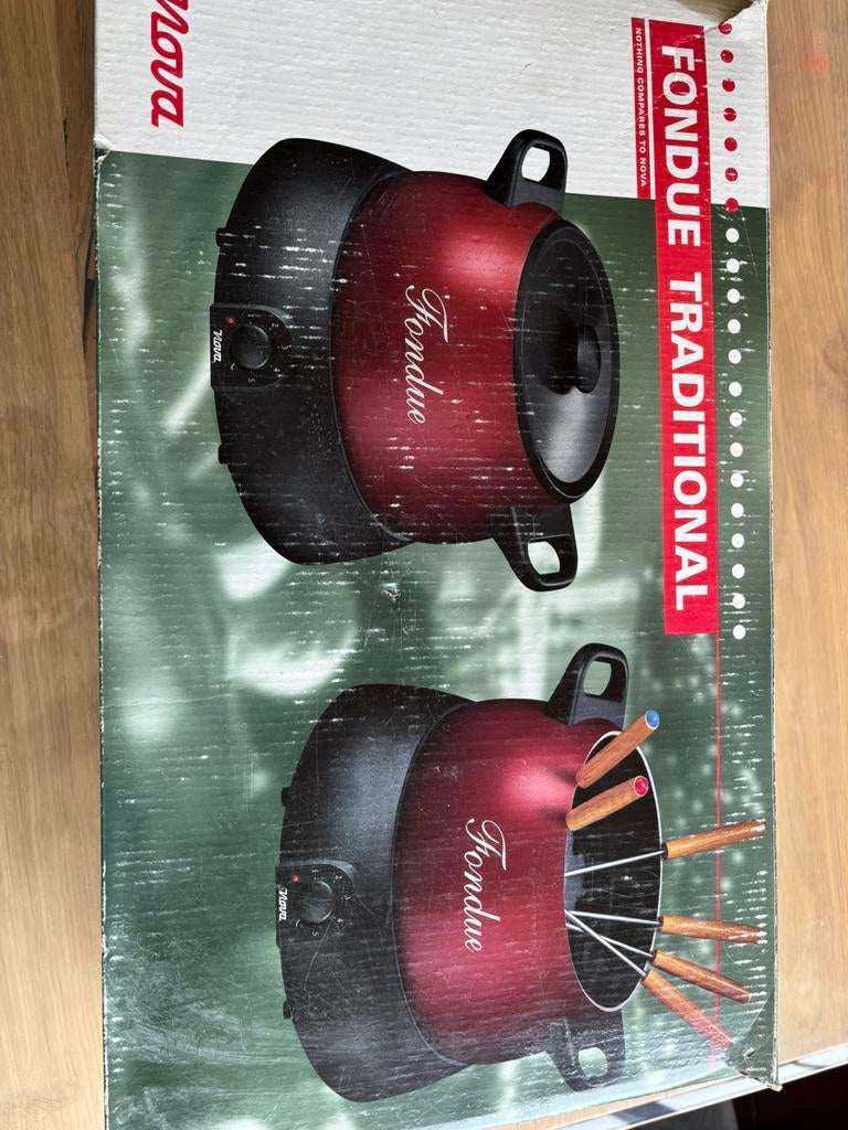 Nova fondue, Enlèvement, Utilisé, Brûleur, Service à fondue