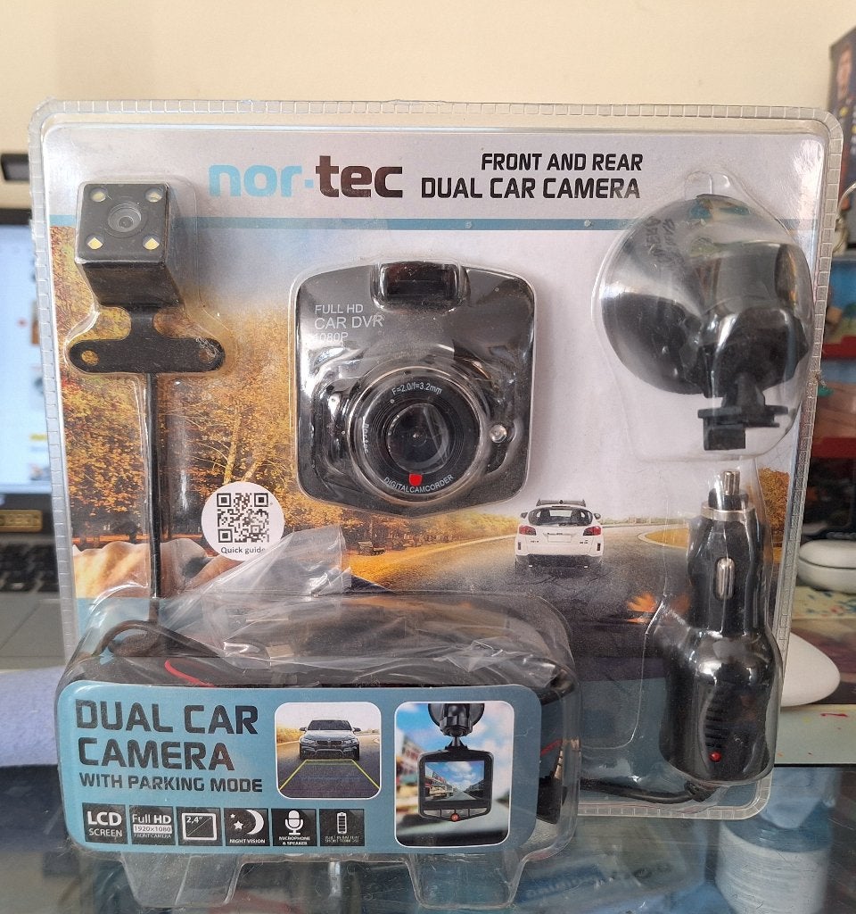 Dashcam voor de voor- en achtercamera's van de auto, Ophalen, Nieuw