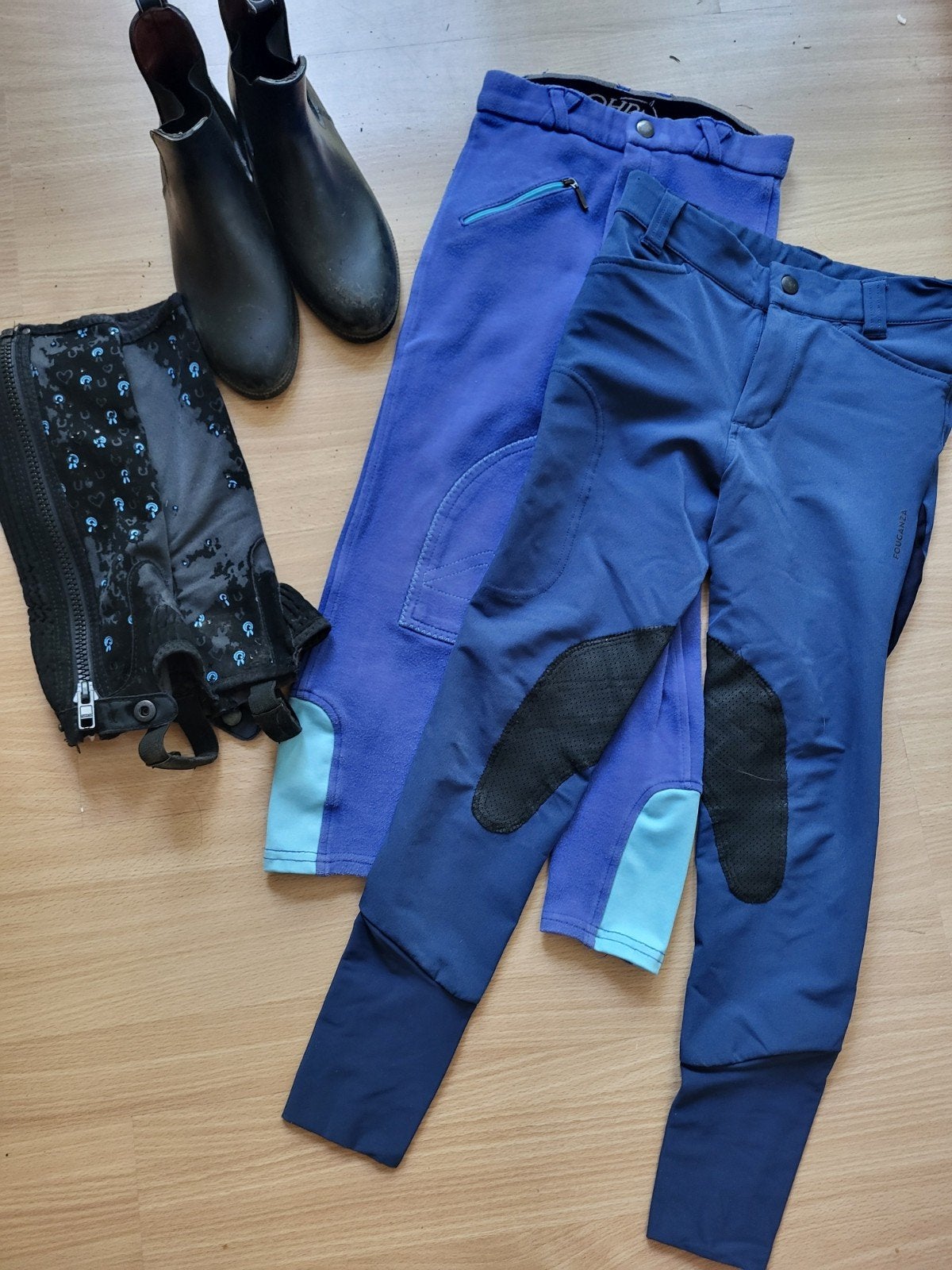 paardrijkleding 8-10 jaar, Dieren en Toebehoren, Ophalen of Verzenden, Fouganza