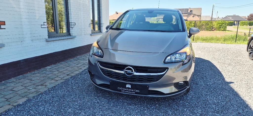 Opel Corsa E 1.2i Met Amper 31000km-Bluetooth-PDC-Airco-12MG, Autos, Opel, Argent ou Gris, Achat, Euro 6, Entreprise