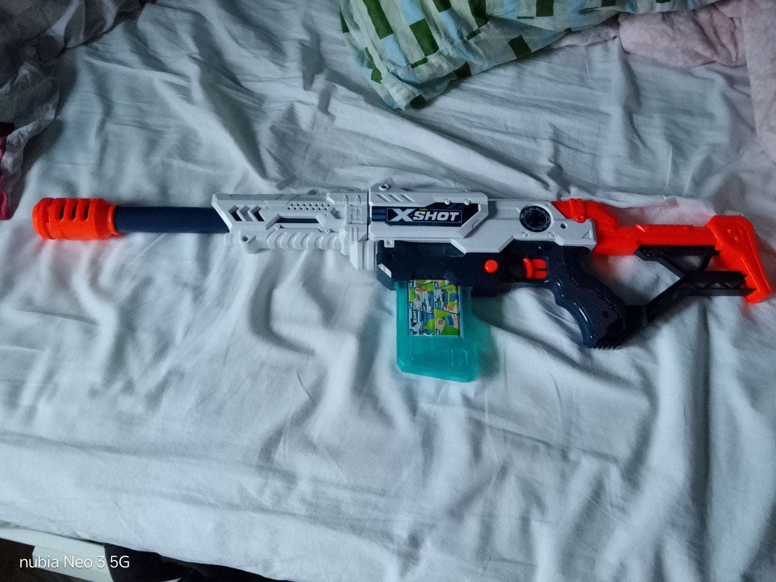 Nerf gun Xshot, Ophalen