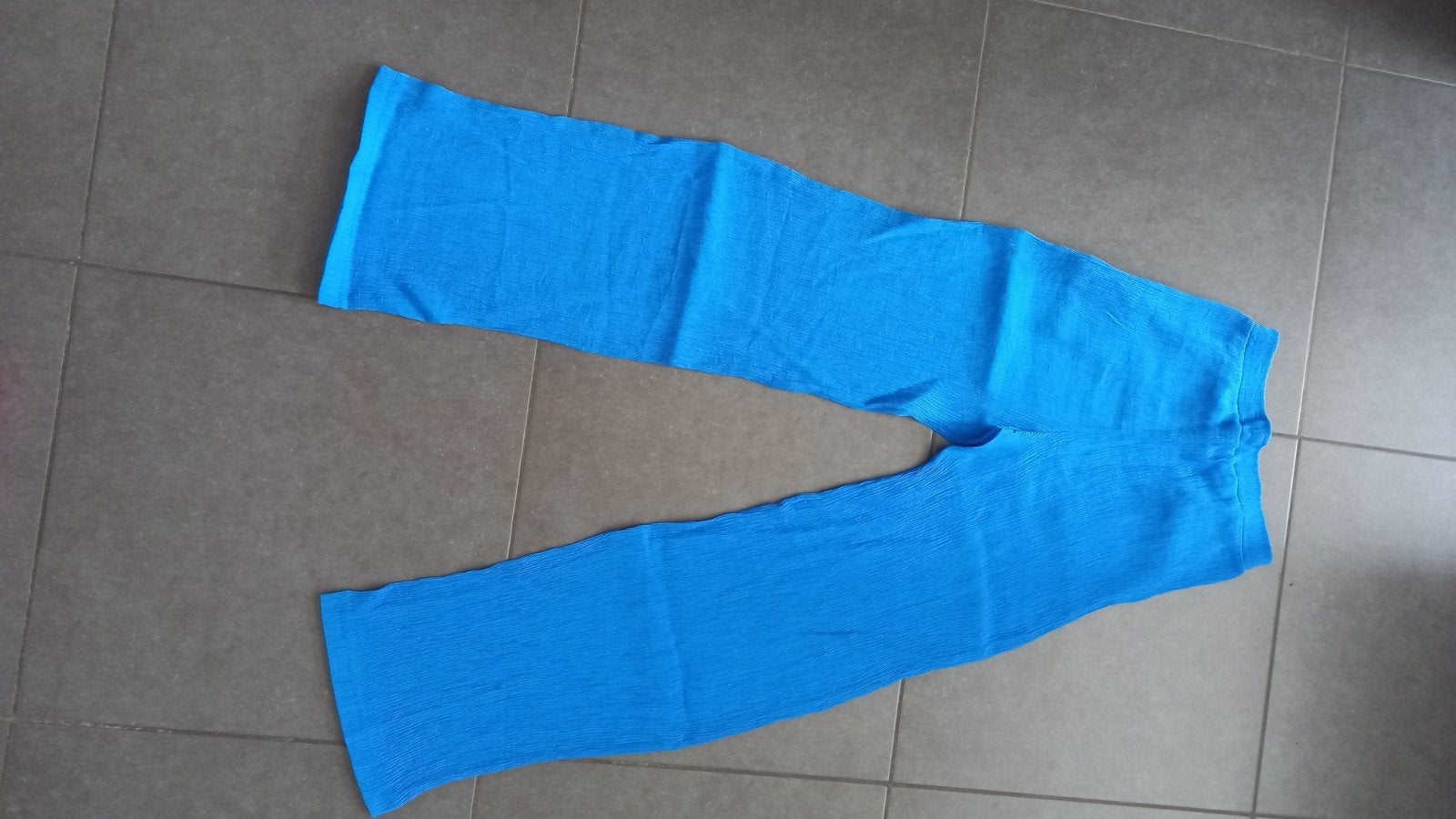 Blauw broek Bershka, Ophalen of Verzenden, Blauw