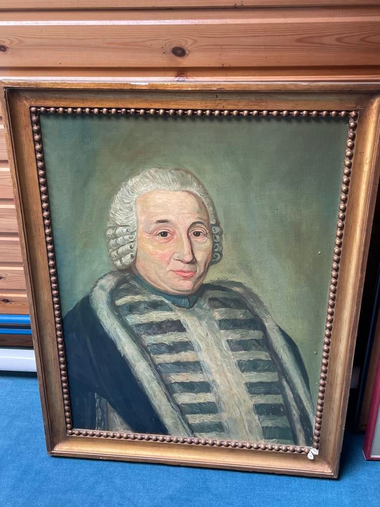 Oud schilderij op doek, Antiek en Kunst, Kunst | Schilderijen | Klassiek, Ophalen