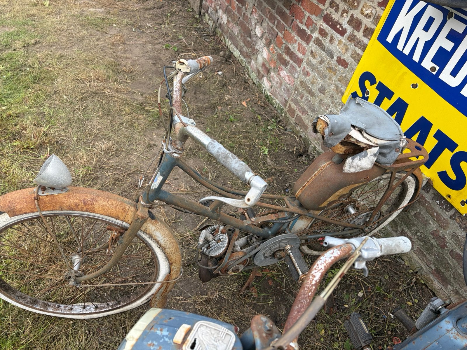 Oude brommer citane, Fietsen en Brommers, Ophalen