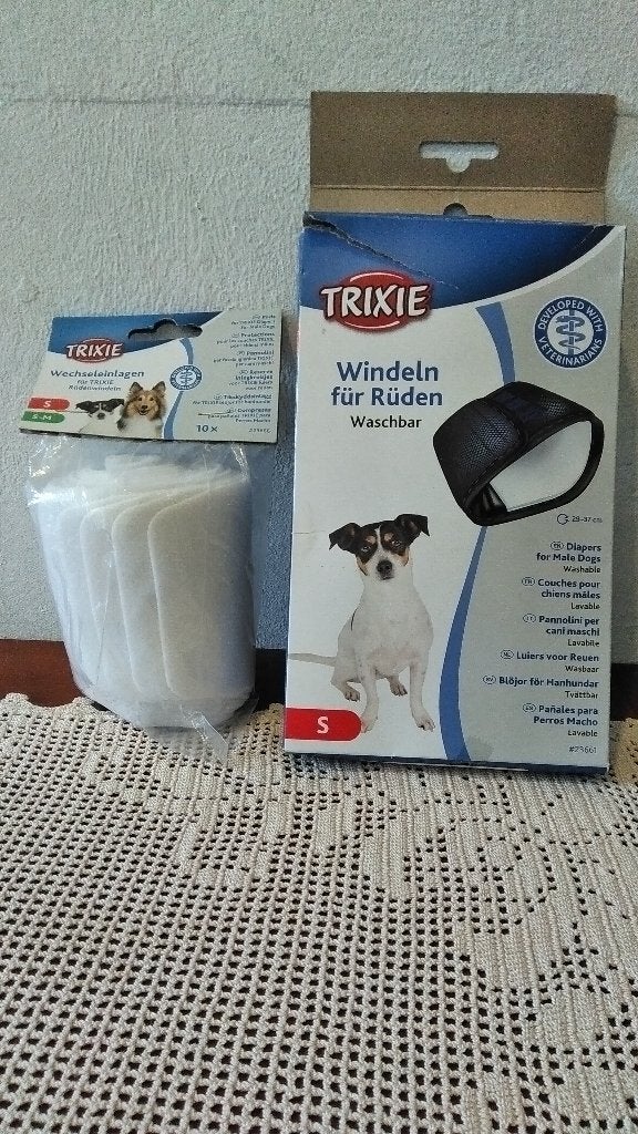 Couche pour chien mâle et protections Trixie, Trixie, Enlèvement, Comme neuf