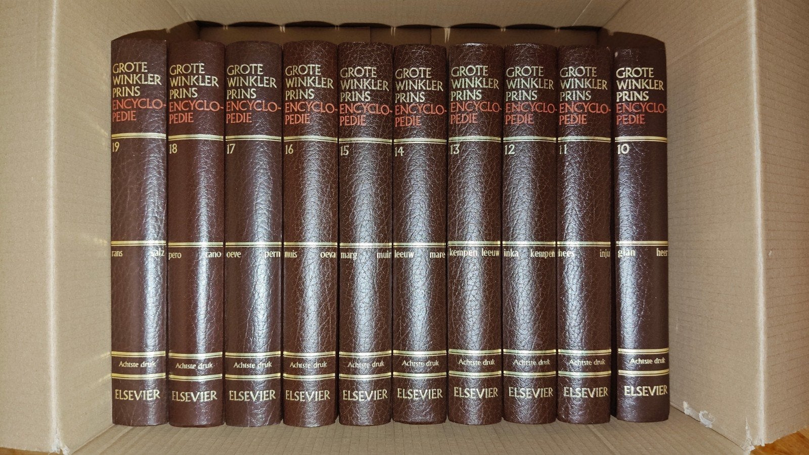 Grote Winkler Prins Encyclopedie 1984, Boeken, Encyclopedieën, Ophalen, Zo goed als nieuw, Los deel, Algemeen