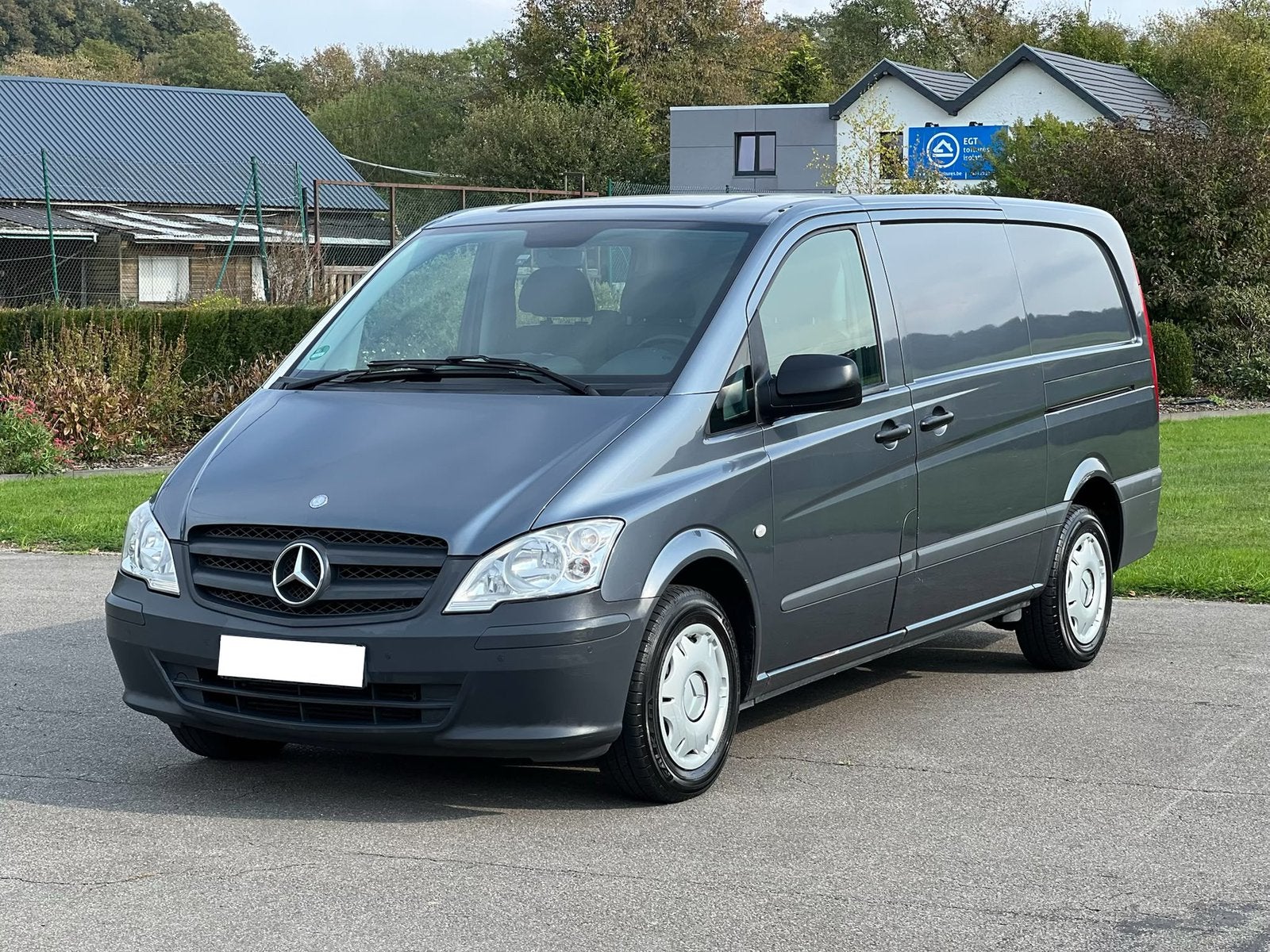 Mercedes Vito 116 CDI Euro5 met lang chassis 152.000 km, Auto's, Stof, Mercedes-Benz, Grijs, Particulier