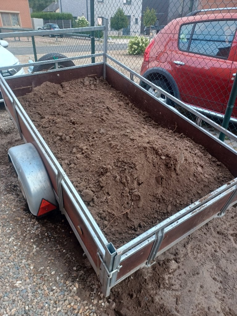 Zwarte zand, Tuin en Terras, Zand, Ophalen, Gebruikt
