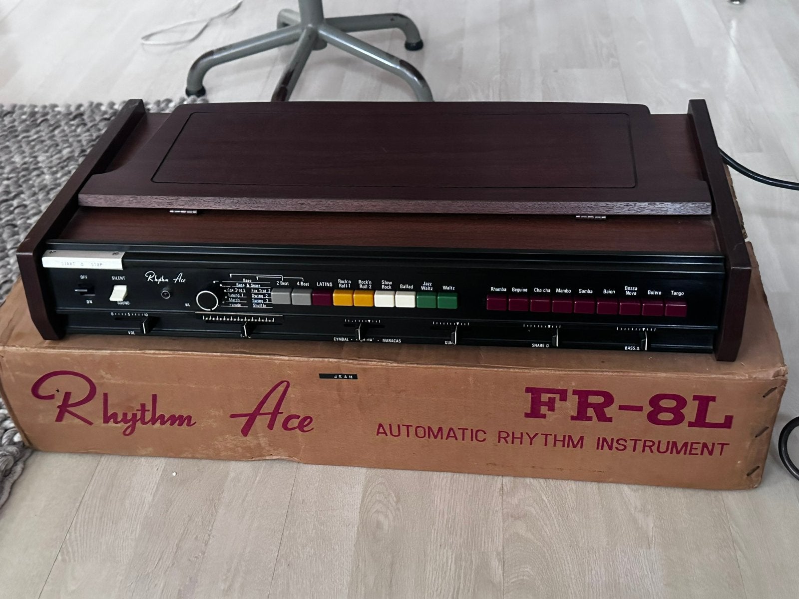 Ace Tone / Roland FR-8L Rhythm Ace, Musique & Instruments, Enlèvement, Comme neuf