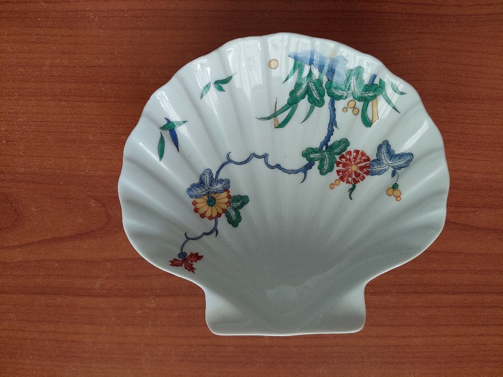 Porselein van Parijs, schaaltje in schelpvorm, Antiek en Kunst, Ophalen of Verzenden