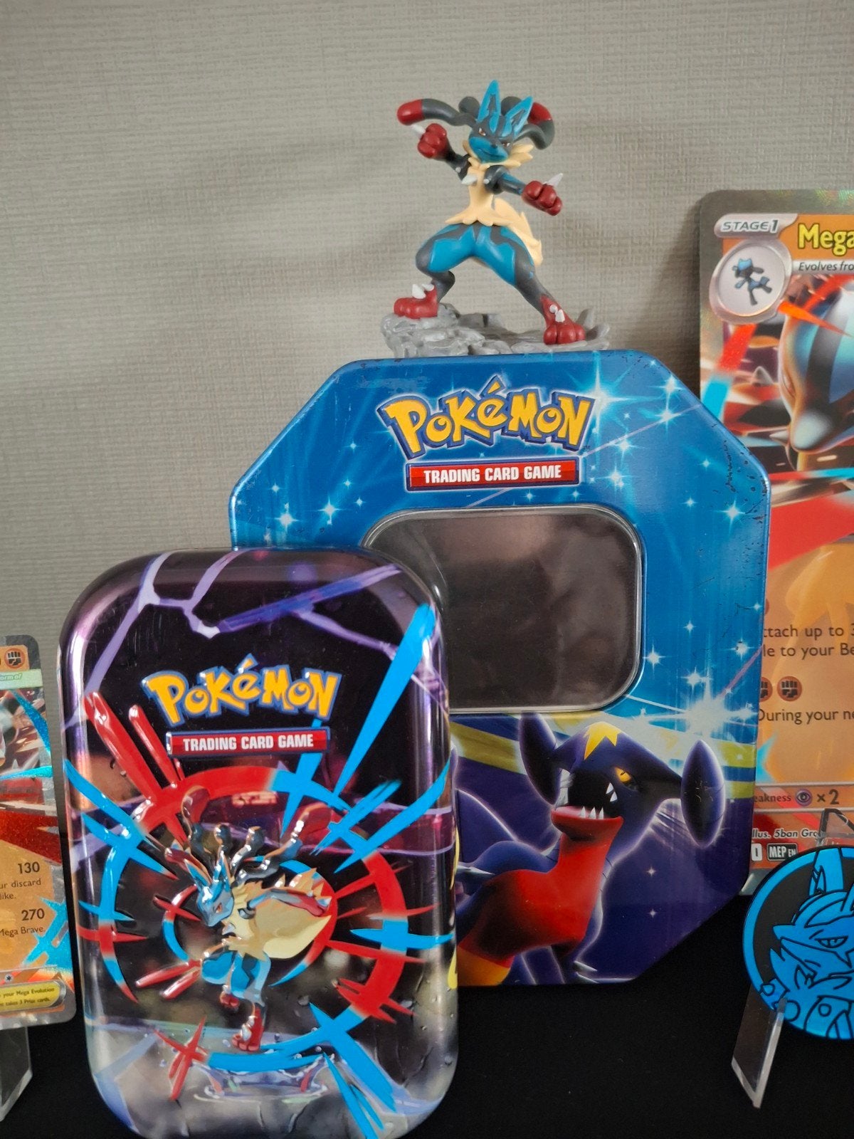 Lucario pokémon set, Hobby en Vrije tijd, Ophalen of Verzenden