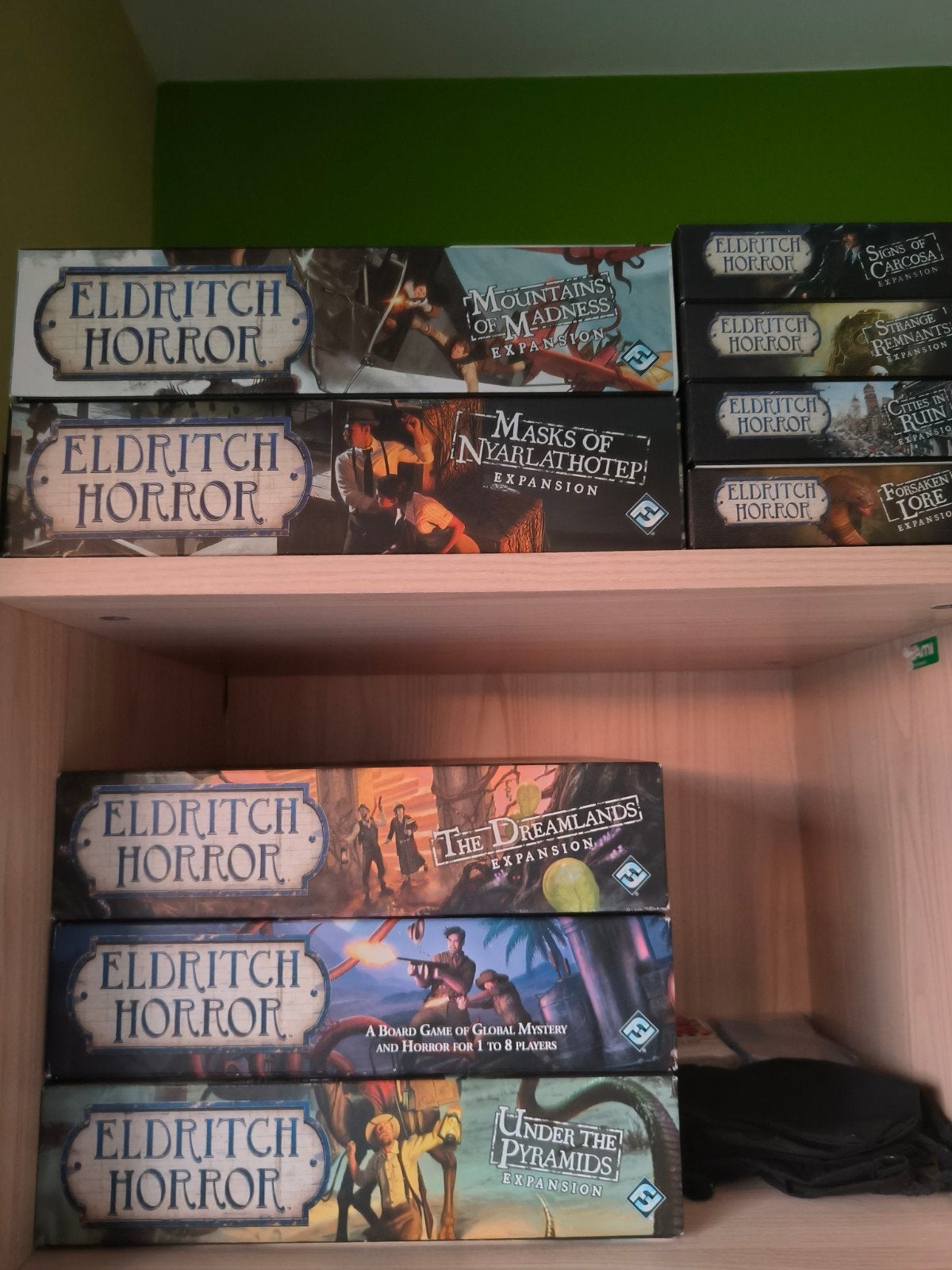 Eldritch horror complete set, Ophalen, Zo goed als nieuw