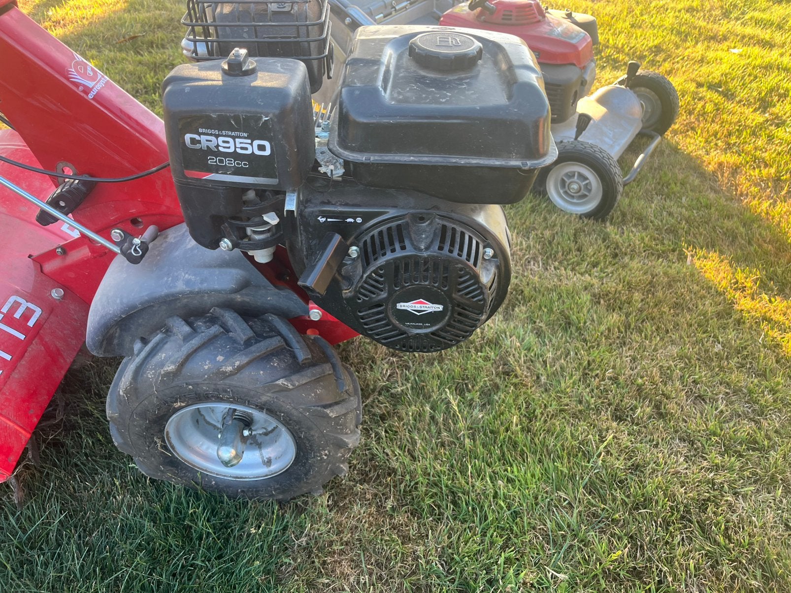 Motofraise rtt3, Enlèvement, Utilisé