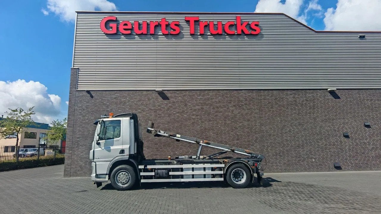 DAF CF 370 4x2 MET HTS 1425.5.130 KABELSYSTEEM 14 TON, Autos, Argent ou Gris, Achat, Euro 6, Boîte manuelle